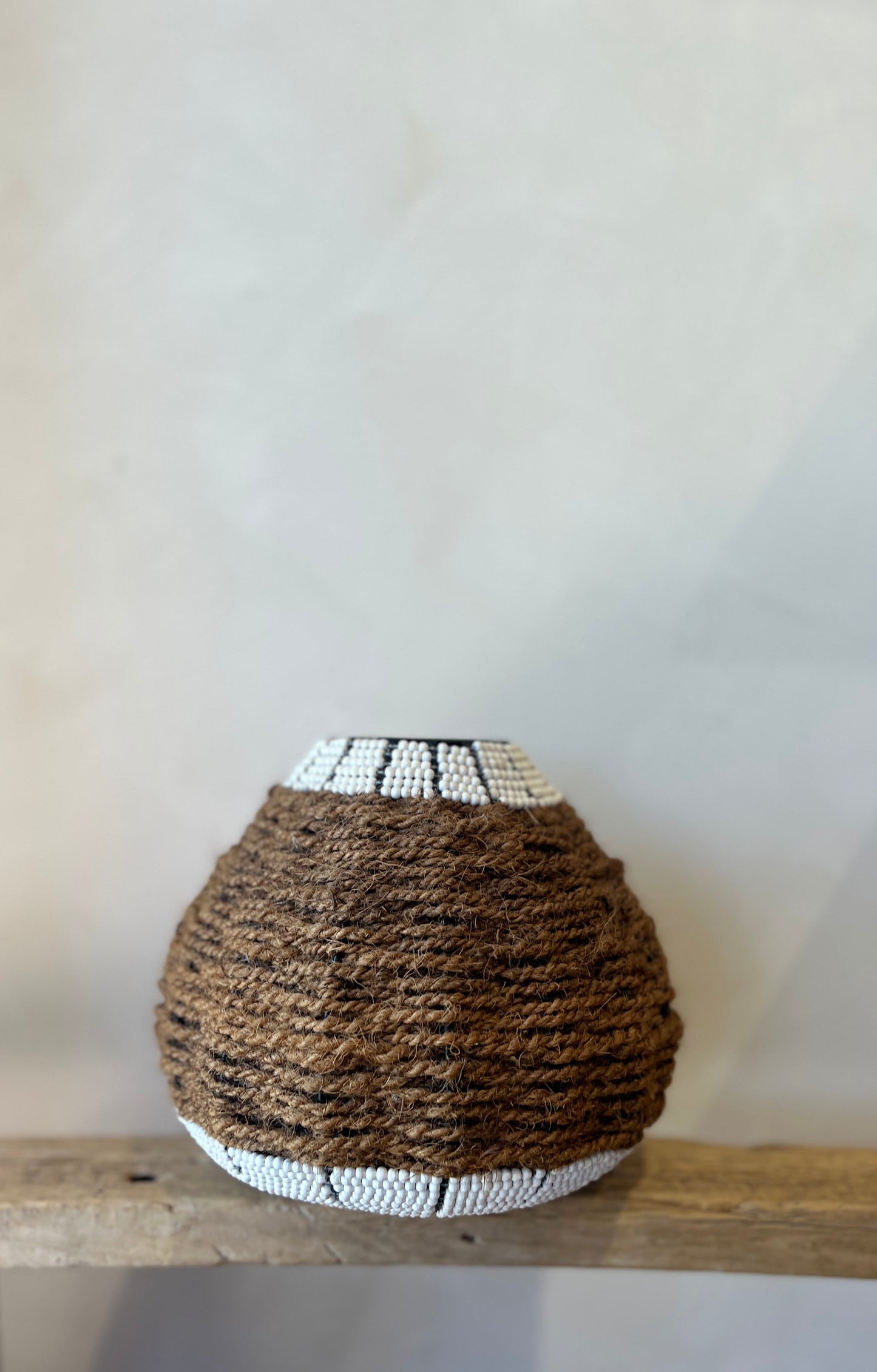 AFRICAN WOVEN & BEADED HURRICANE