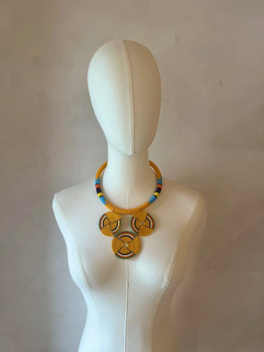 ZIMBALI BEADED NECKLACE