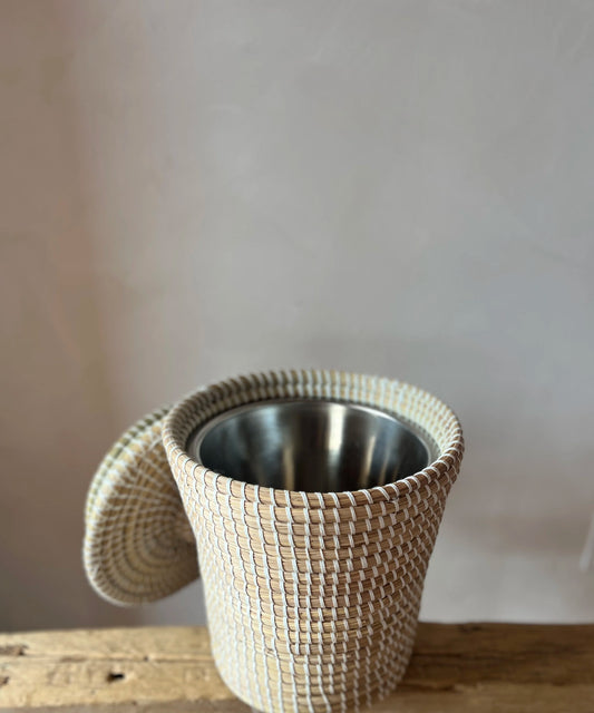 KUBU WOVEN WINE COOLER