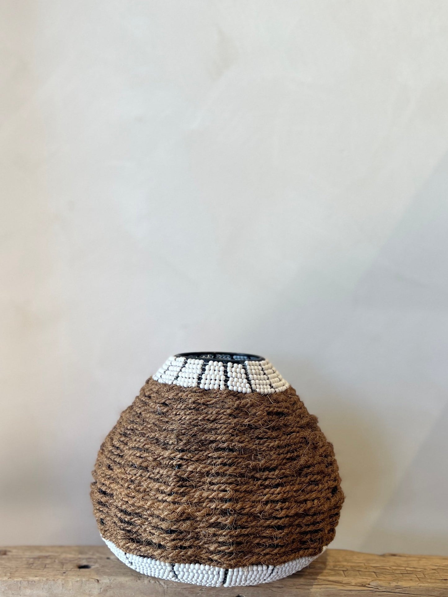 AFRICAN WOVEN & BEADED HURRICANE