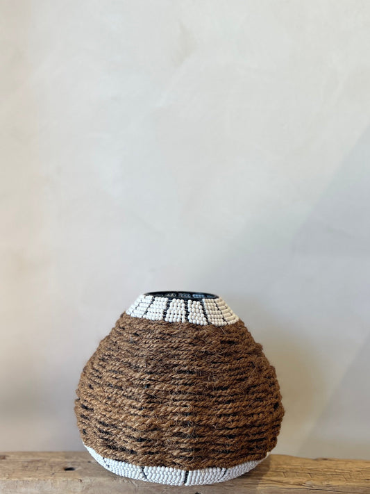 AFRICAN WOVEN & BEADED HURRICANE