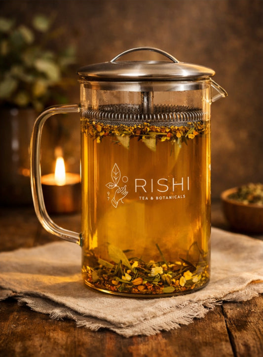 GLASS TEAPOT FOR LOOSE TEA (600ml)